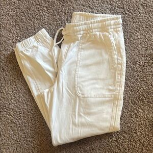 Athleta White Farralon Joggers